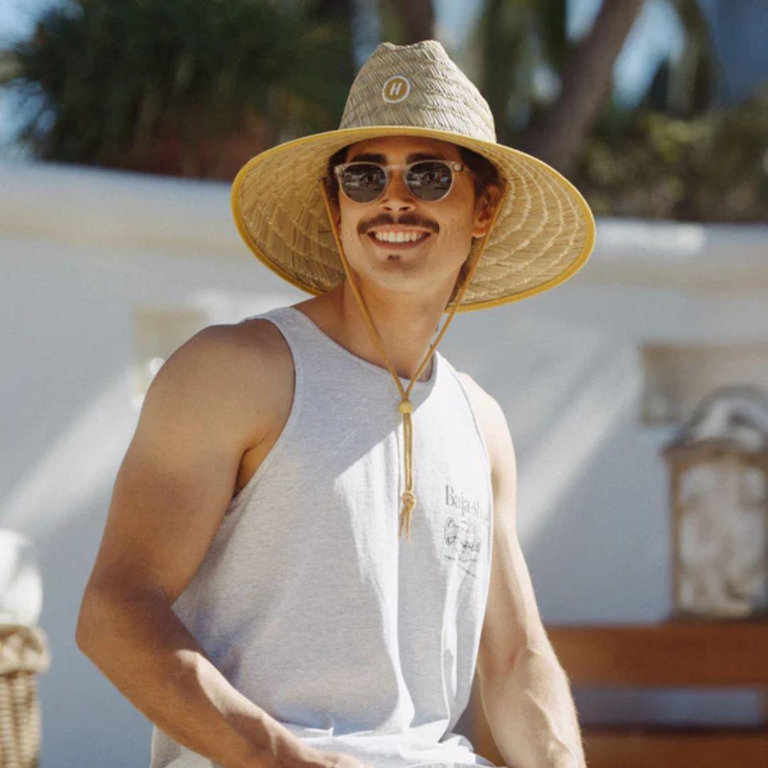 Hemlock Bare Bottom Signature Lifeguard Straw Hat